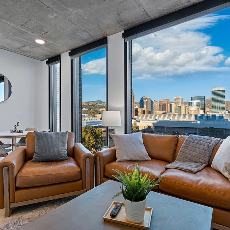 8th fl. Amazing views! Lux design! Pool/gym/Pkg!